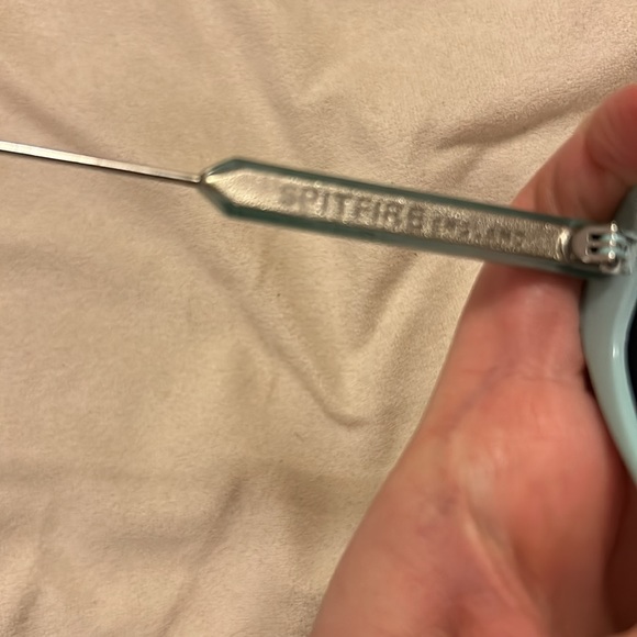 Spitfire Mint Green Cat-Eye Sunglasses - Picture 6 of 11